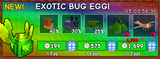  Grow A Garden x10 Exotic Bug Egg 