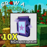 Grow a Garden x10 Night Seed Pack 