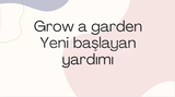 Grow a garden Yani başlayan Paketi normal