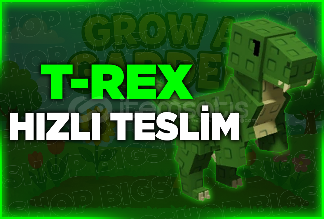 ⭐Grow A Garden T-Rex⭐Hızlı⭐ ⭐Grow A Garden T-Rex⭐Hızlı⭐