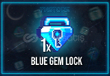 Growtopia 1 Adet Blue Gem Lock (1 BGL)