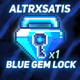 Growtopia 1 Adet Blue Gem Lock