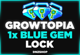 ⭐️Growtopia 1 Adet Blue Gem Lock⭐️