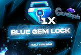 Growtopia 1 Adet Blue Gem Lock(Anında Teslimat)