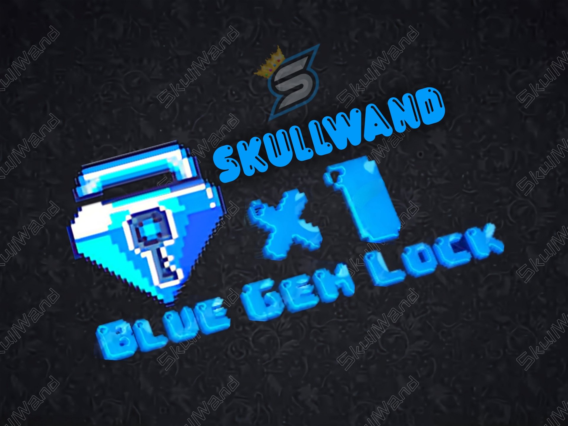 Growtopia 1 Blue Gem Lock ( 1 BGL )
