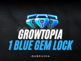 Growtopia 1× Blue Gem Lock