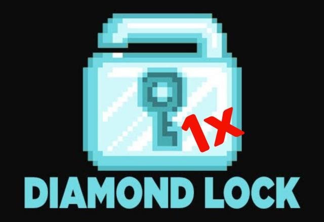 Growtopia 1 Diamond Lock 
