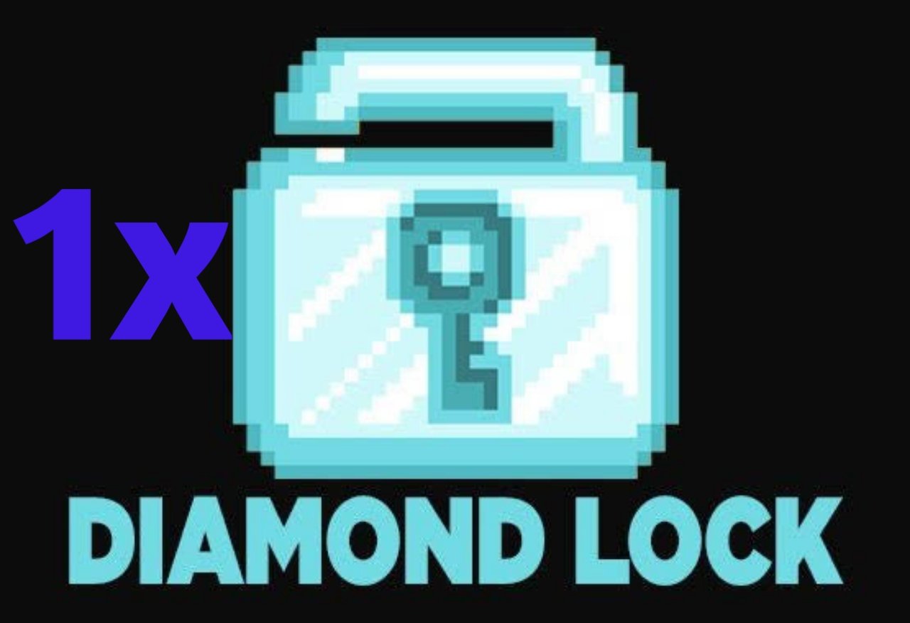 Growtopia 1 Diamond Lock 