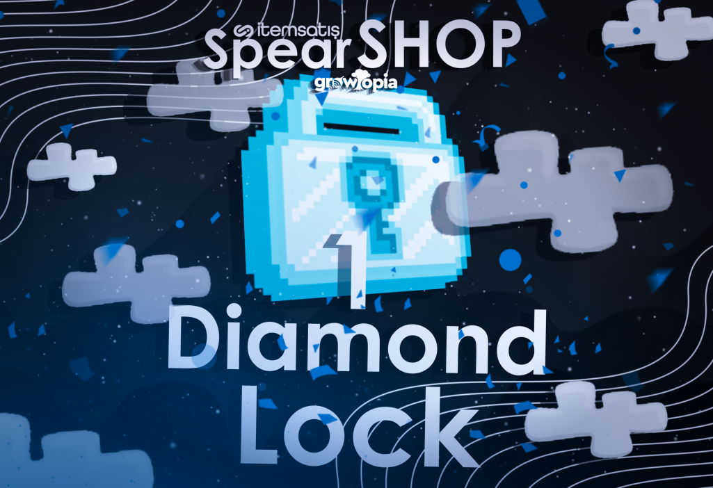 Growtopia 1 Diamond Lock (ANINDA TESLİMAT)