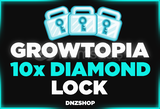 ⭐️Growtopia 10 Adet Diamond Lock⭐️