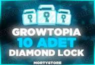 ⭐️Growtopia 10 Adet Diamond Lock⭐️