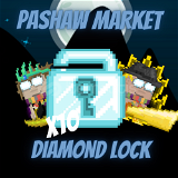 Growtopia 10 Diamond Lock | Anında Teslimat