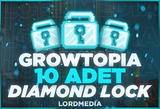 Growtopia 10 Diamond Lock | Çok Hızlı Teslimat