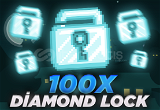 Growtopia 100 Diamond Lock + HIZLI TESLİMAT