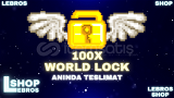 ⭐ Growtopia 100 World Lock [Anında Teslimat] 