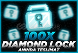 ⭐Growtopia 100X Diamond Lock [Anında Teslimat]