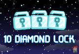 Growtopia 10x Diamond Lock | EN HIZLI - UCUZ