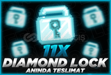 ⭐Growtopia 11X Diamond Lock [Anında Teslimat]