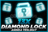 ⭐Growtopia 13X Diamond Lock [Anında Teslimat]