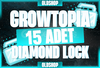 ⭐️Growtopia 15 Adet Diamond Lock | En Hızlısı