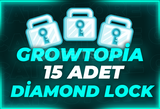 ⭐Growtopia 15 Diamond Lock ( 15 DL )