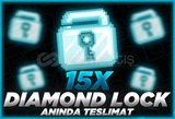 ⭐Growtopia 15X Diamond Lock [Anında Teslimat]