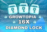 ⭐Growtopia 16X Diamond Lock [Anında Teslimat]