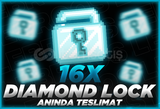 ⭐Growtopia 16X Diamond Lock [Anında Teslimat]