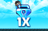 GrowTopia 1x BLUE GEM LOCK(100 DİAMOND LOCK)