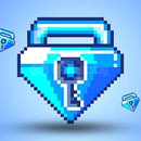 GROWTOPIA 1X BLUE GEM LOCK