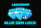 Growtopia 1x Blue Gem Lock