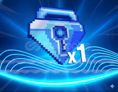 Growtopia 1x Blue Gem Lock 