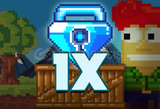 Growtopia 1x Blue Gem Lock / Hızlı Teslimat 