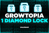 ⭐Growtopia 1x Diamond Lock (ANINDA)