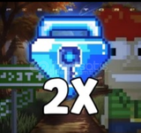 Growtopia 2 Blue Gem Lock (Anında Teslim)