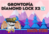 Growtopia 2 Diamond Lock ( 2 DL )