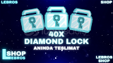 ⭐Growtopia 40 Diamond Lock [Anında Teslimat]
