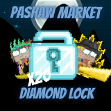 Growtopia 20 Diamond Lock | Anında Teslimat