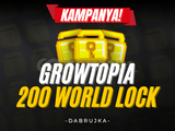 Growtopia 200× World Lock