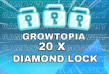 ⭐Growtopia 20X Diamond Lock [Anında Teslimat]