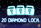 Growtopia 20x Diamond Lock | EN HIZLI - UCUZ