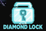 Growtopia 20x diamond locke 