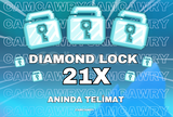 ⭐Growtopia 21X Diamond Lock [Anında Teslimat]