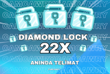 ⭐Growtopia 22X Diamond Lock [Anında Teslimat]