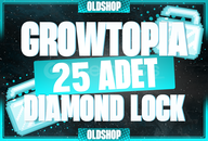 ⭐️Growtopia 25 Adet Diamond Lock | En Hızlısı