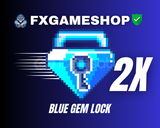 GROWTOPIA 2X ADET BLUE GEM LOCK (BGL) 7/24