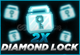 ⭐Growtopia 2X Diamond Lock [Anında Teslimat]