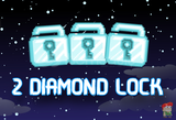 Growtopia 2x Diamond Lock | EN HIZLI - UCUZ