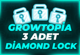 ⭐Growtopia 3 Diamond Lock ( 3 DL )