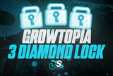 ⭐Growtopia 3 Diamond Lock ( 3 DL )